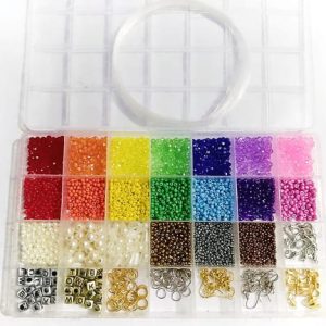 Jewelry Making Kit 28 pieces DIY Bracelets Necklace Earring Craft Kits