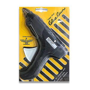Trigger Feed Large 11mm Hot Glue Gun with 1 Stick – Heavy Duty Electric Glue Gun (Made in Taiwan)